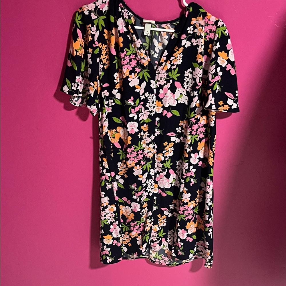 Black Floral Dress